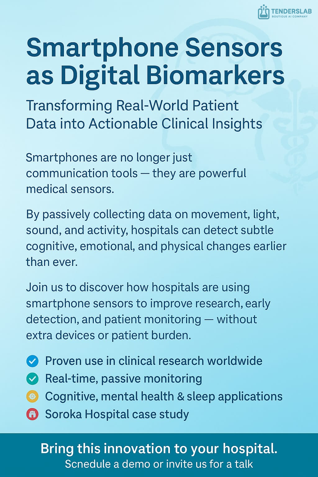 Smartphone Sensors as Digital Biomarkers Lecture