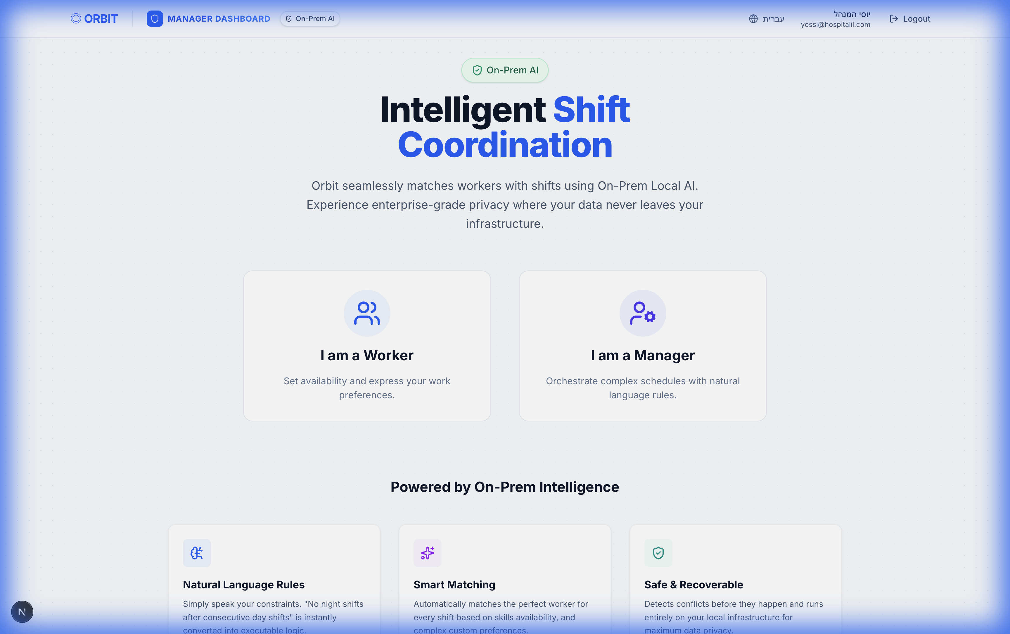 Intelligent Landing Page